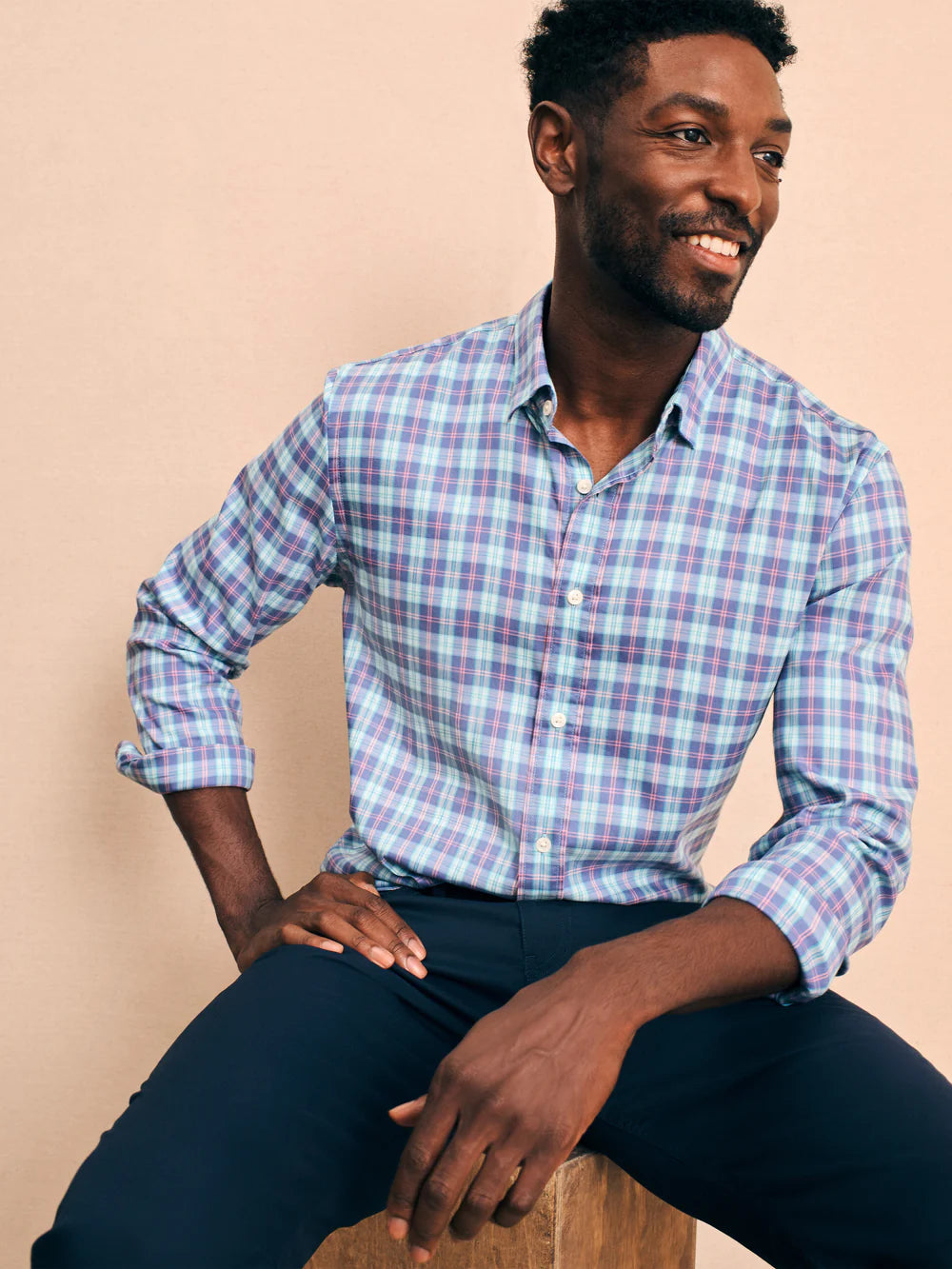 The Movement Shirt™ - Ocean Drive Plaid