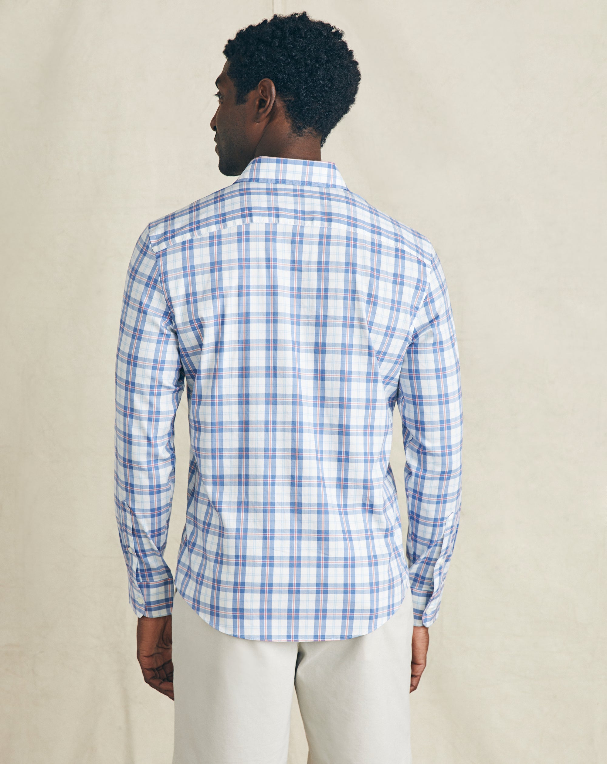 The Movement Shirt in Spring Valley Plaid by Faherty