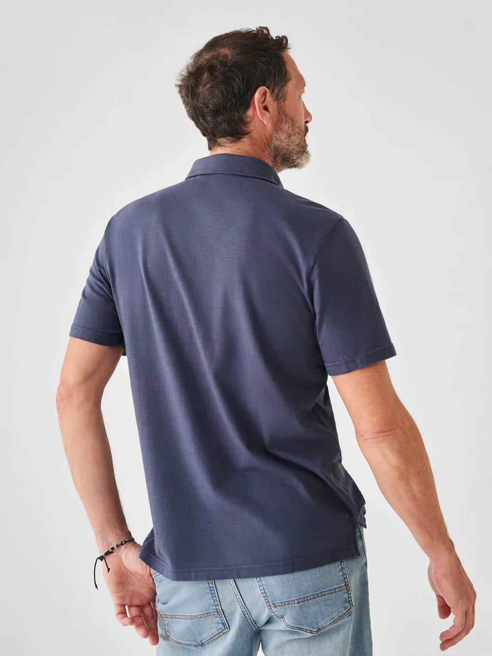 Sunwashed T-Shirt Polo - Dune Navy