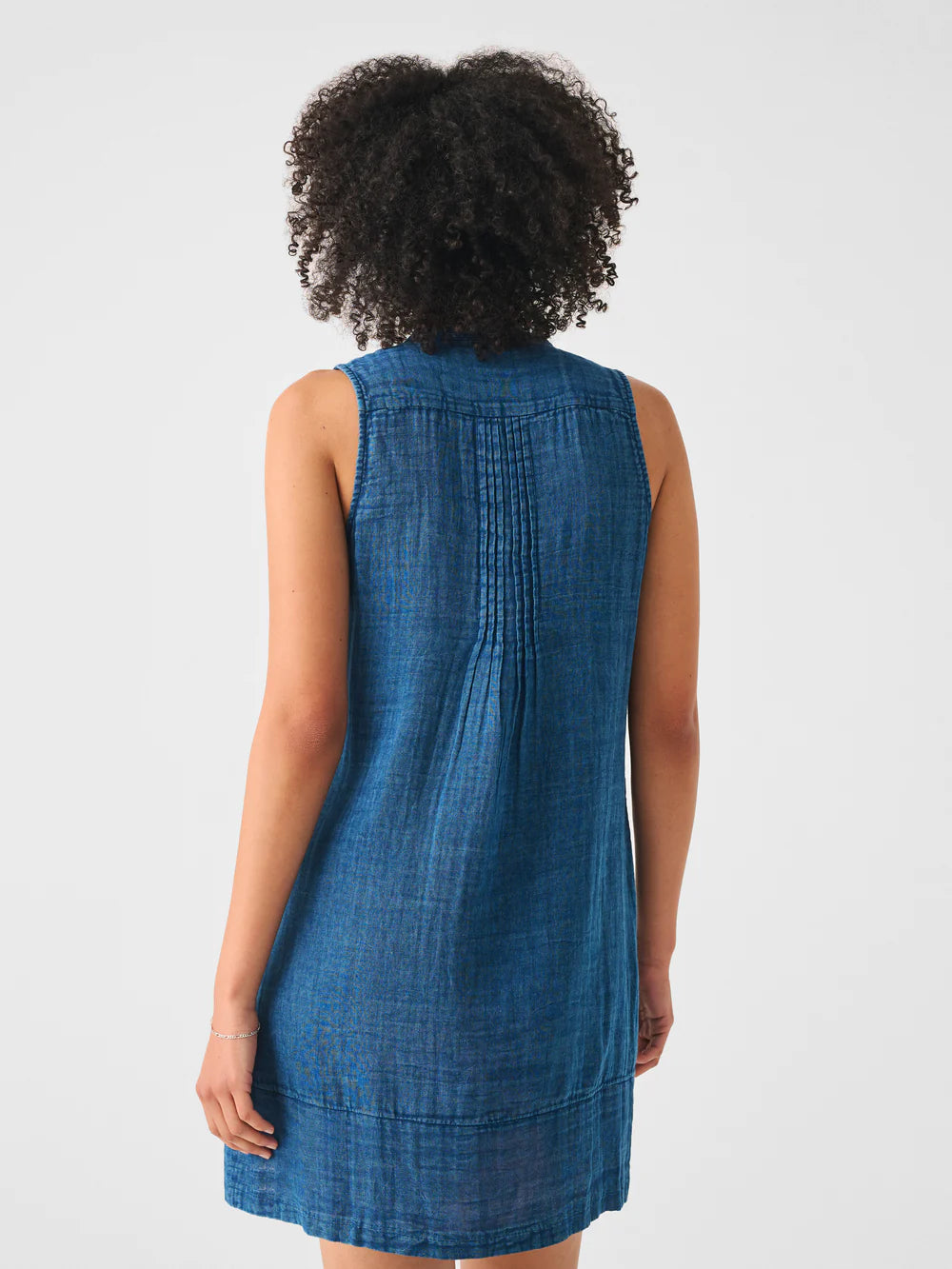 Dream Cotton Gauze Isha Dress - Indigo