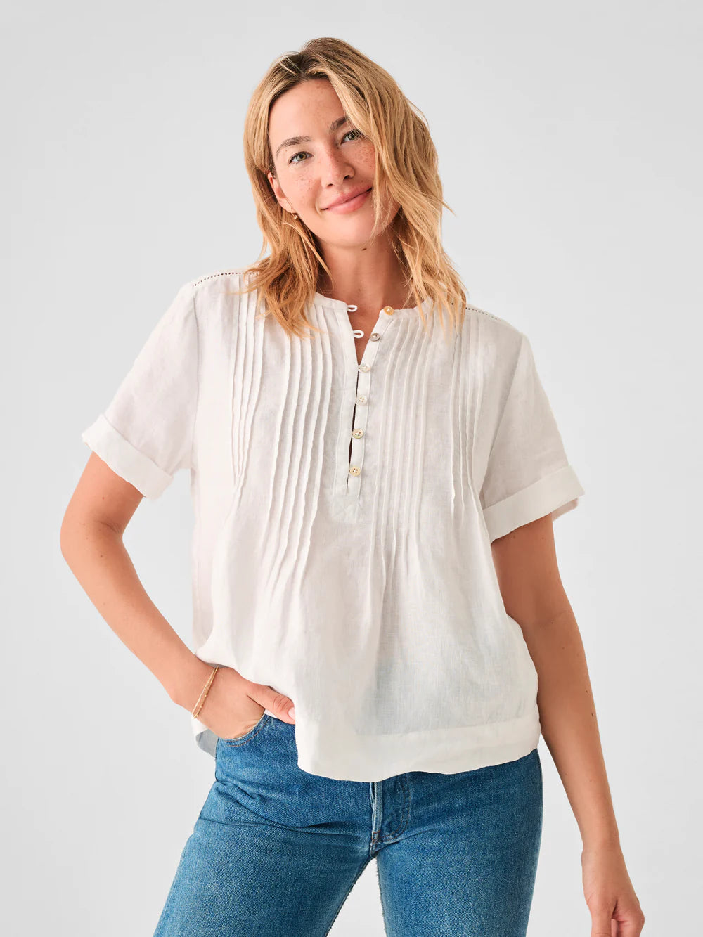 Gemina Top - White