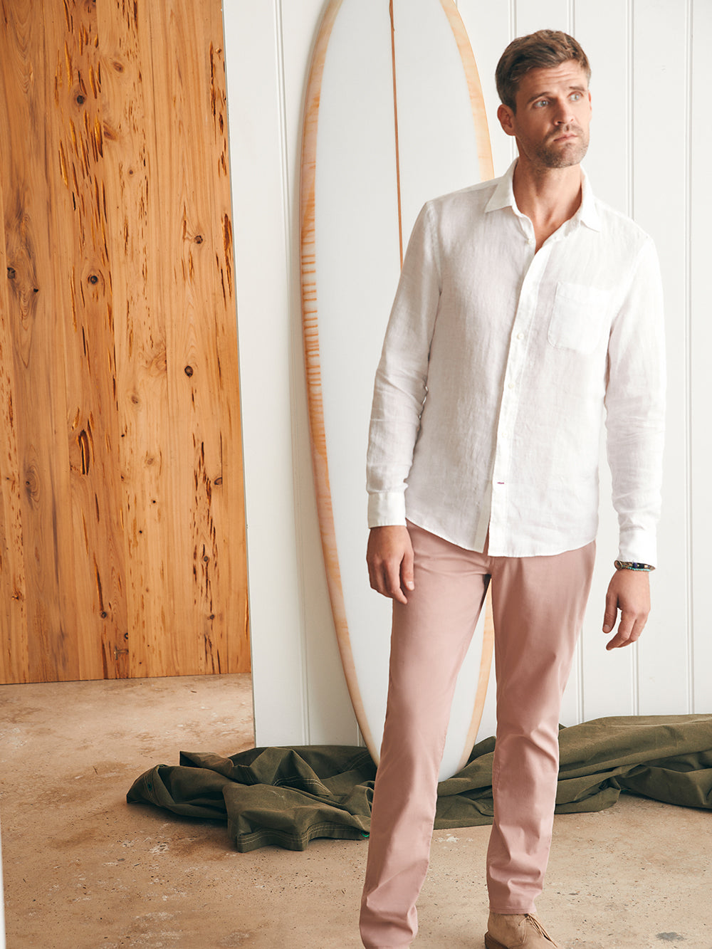 Linen Laguna Shirt - White