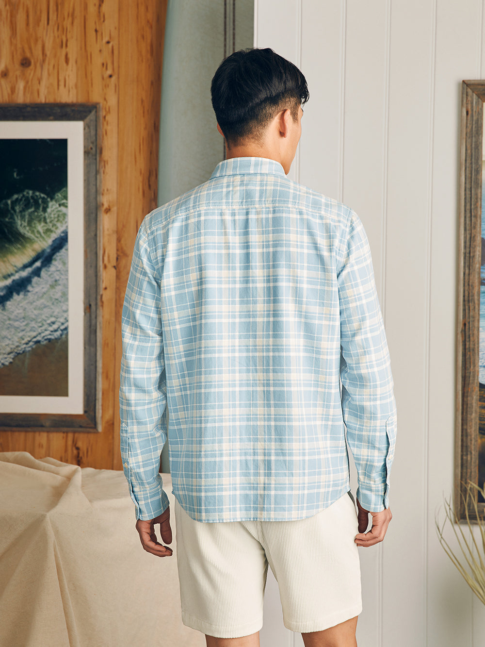 The Surf Flannel - Seabrook Sands Plaid