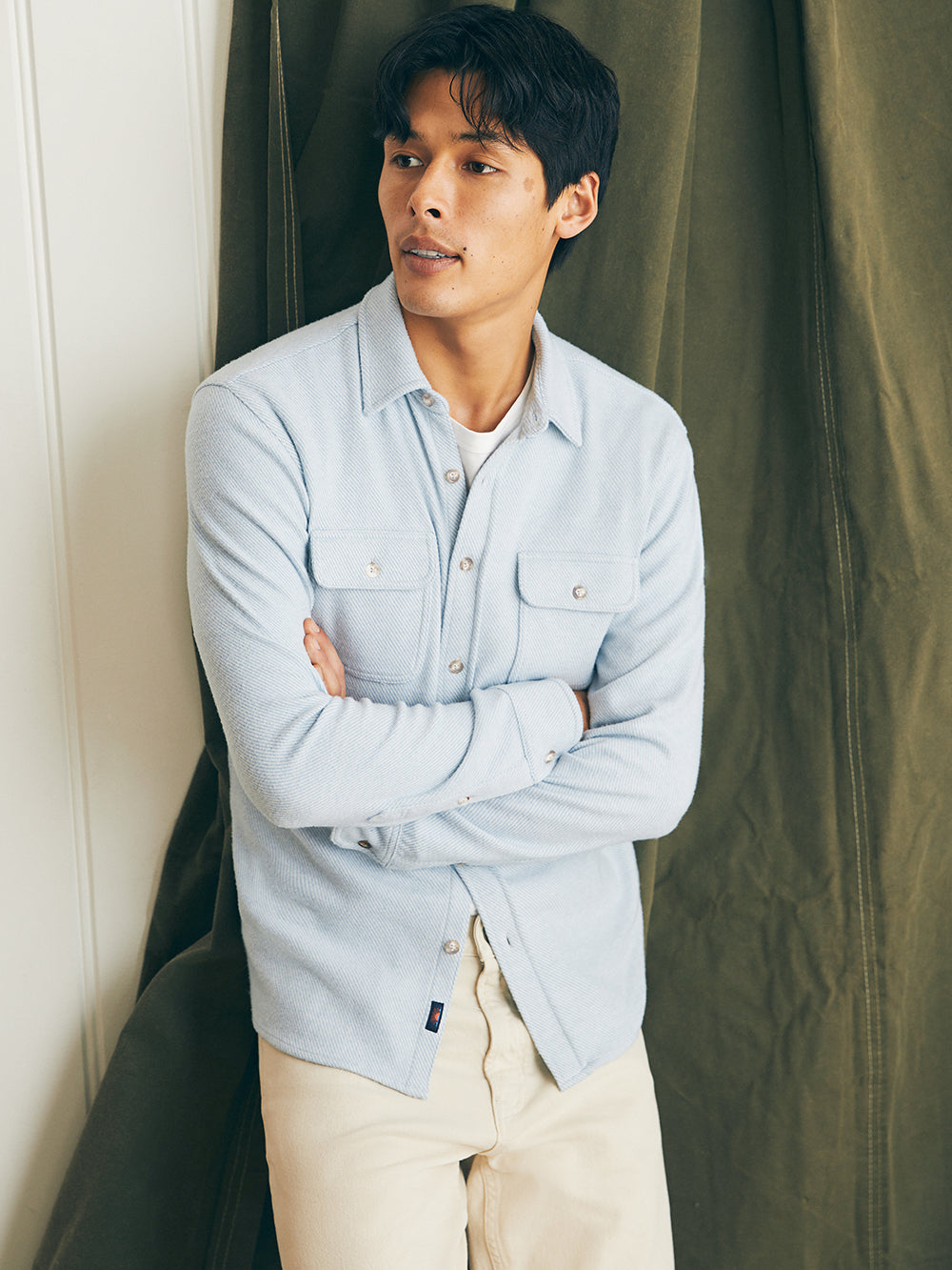 Legend™ Sweater Shirt  - Ice Blue Twill