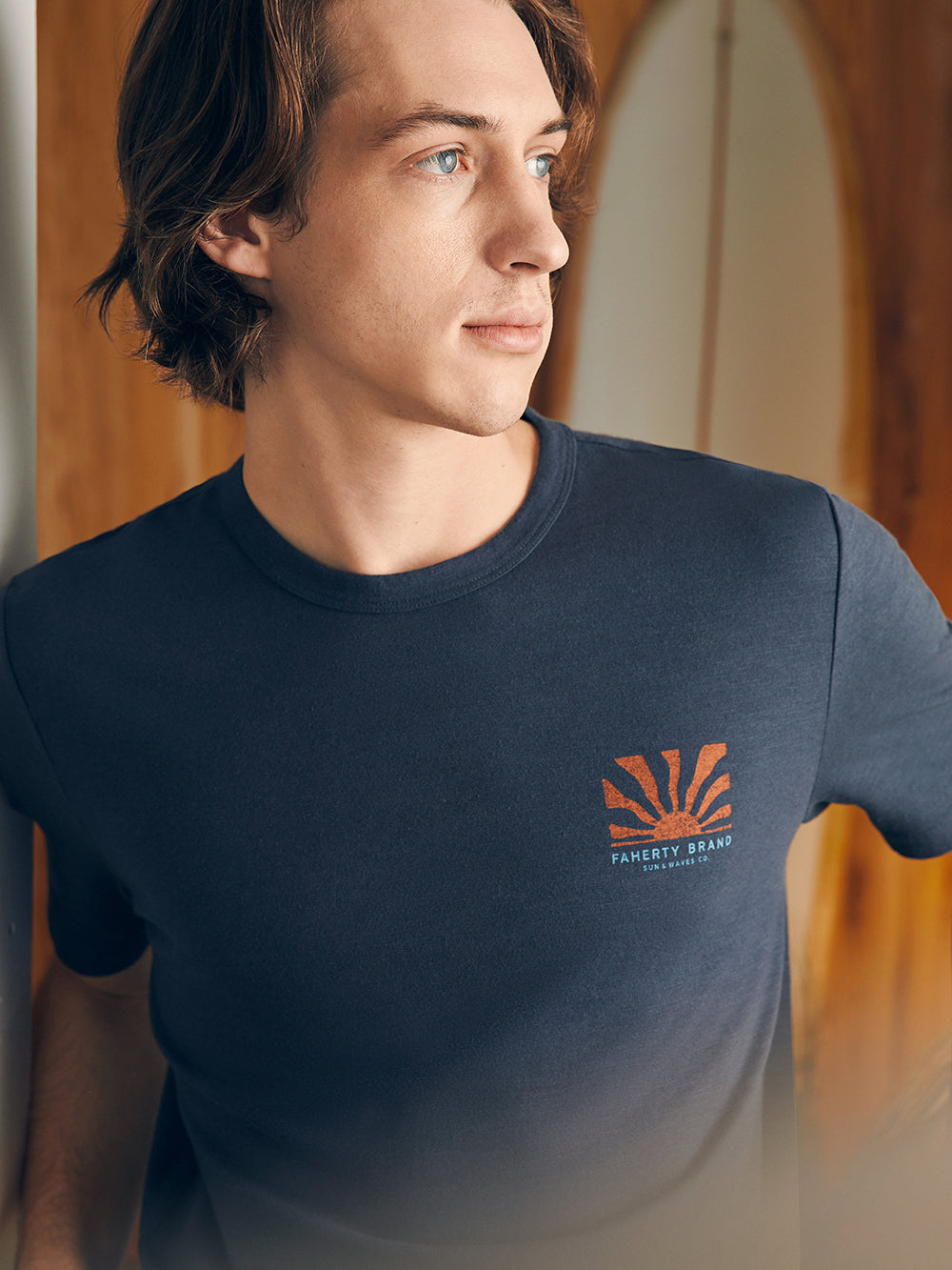 Sunwashed Graphic Tee - Dune Navy