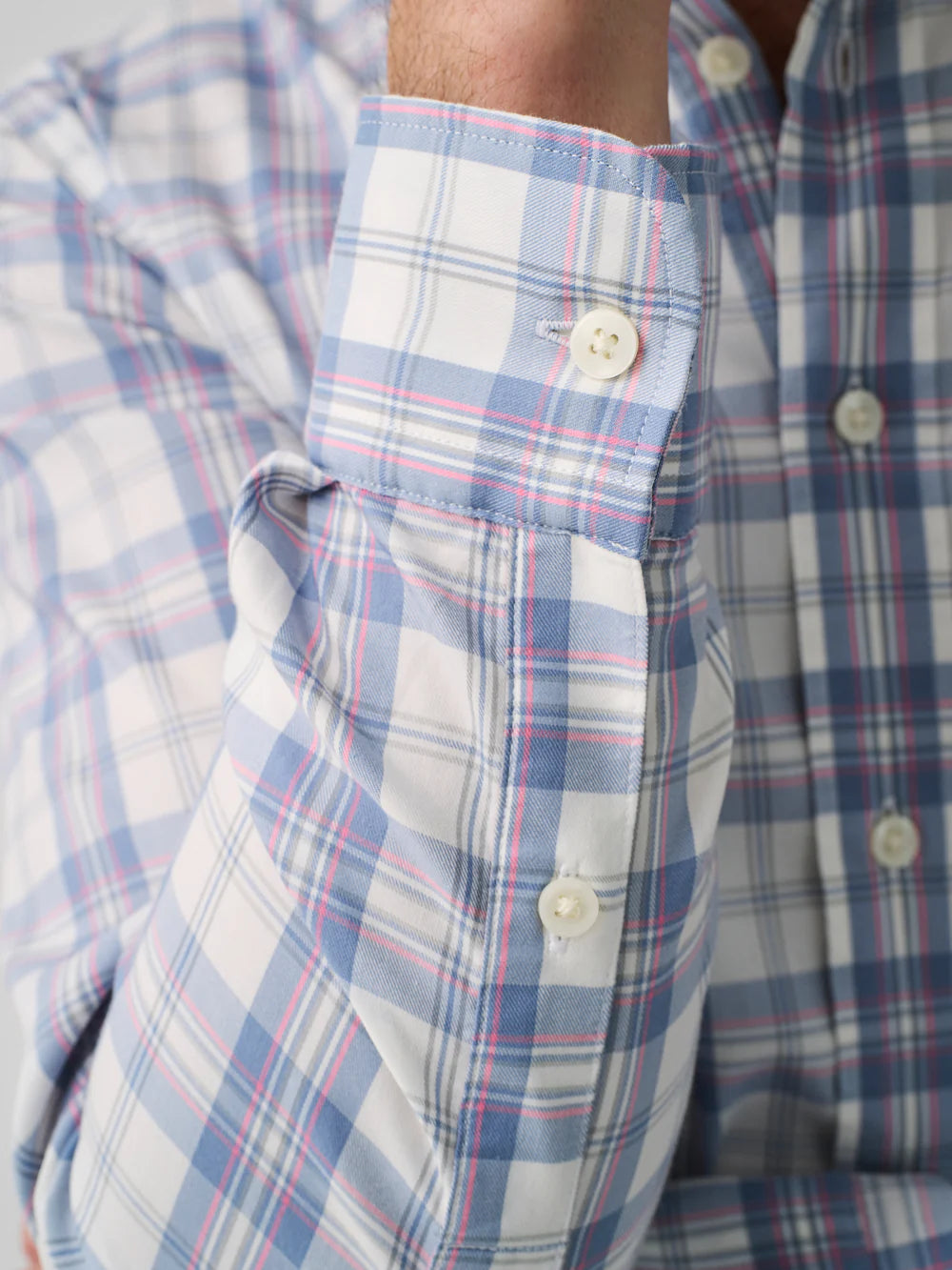 The Movement Shirt™ - White Rock Plaid