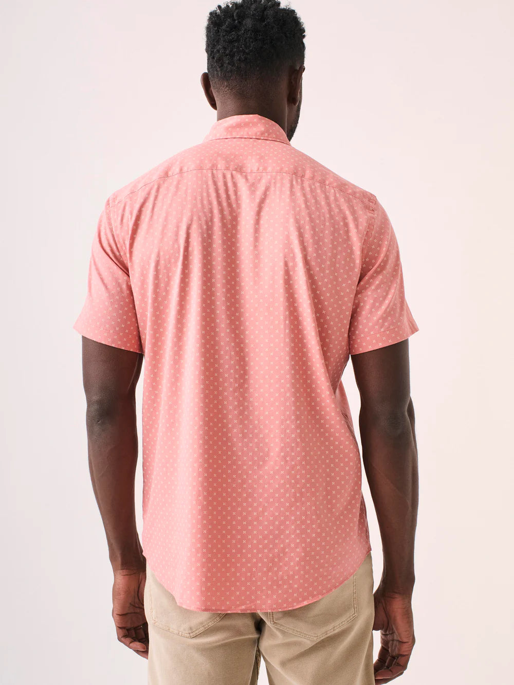 Movement™ Short Sleeve Shirt - Red Cream Radius