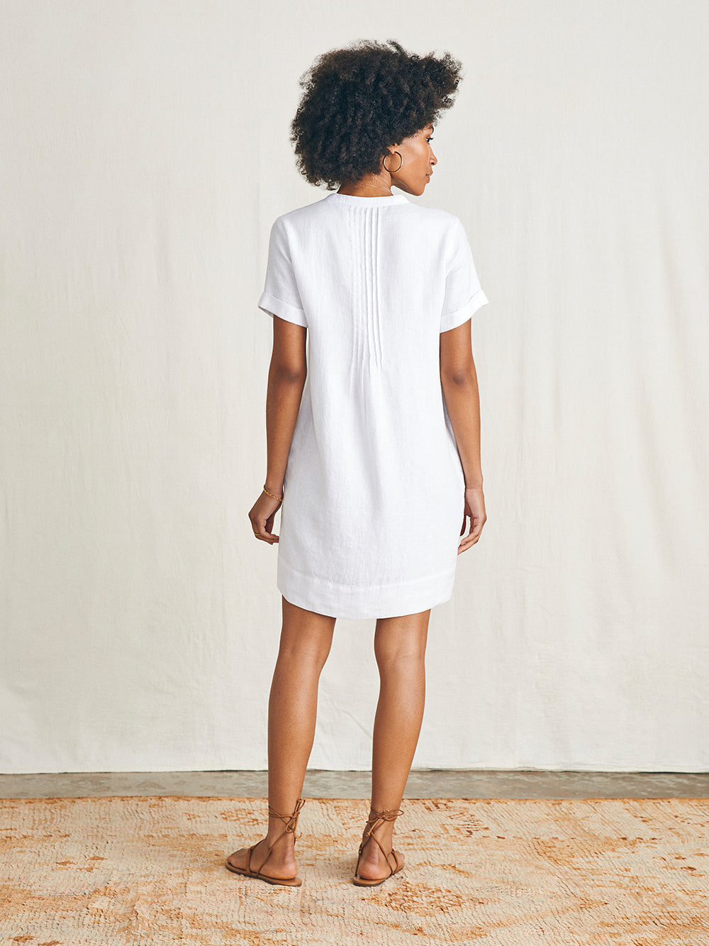 Gemina Dress by Faherty in White