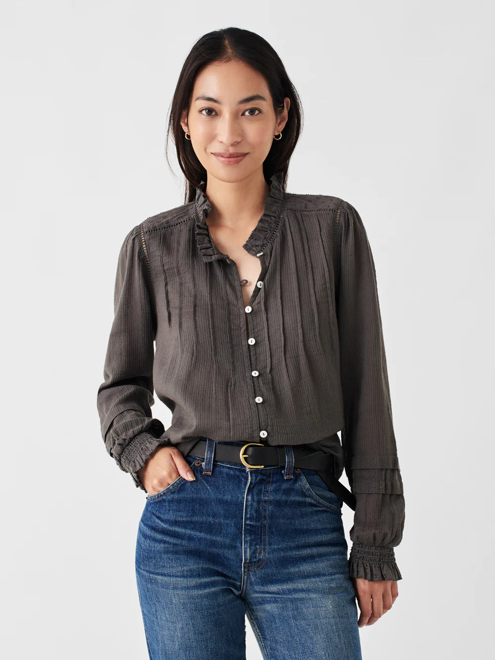 Willa Top - Faded Black