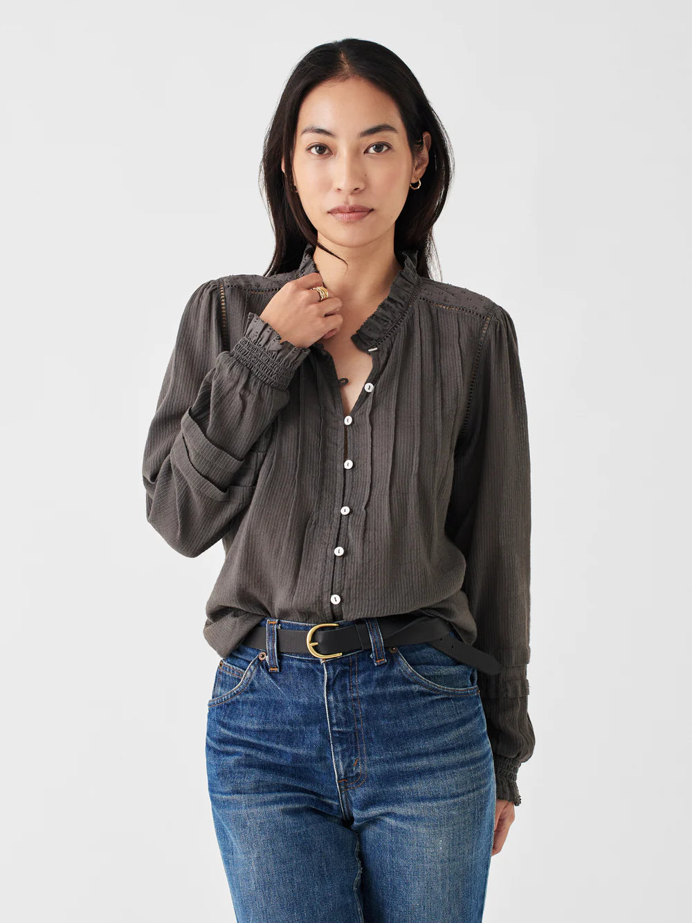 Willa Top - Faded Black