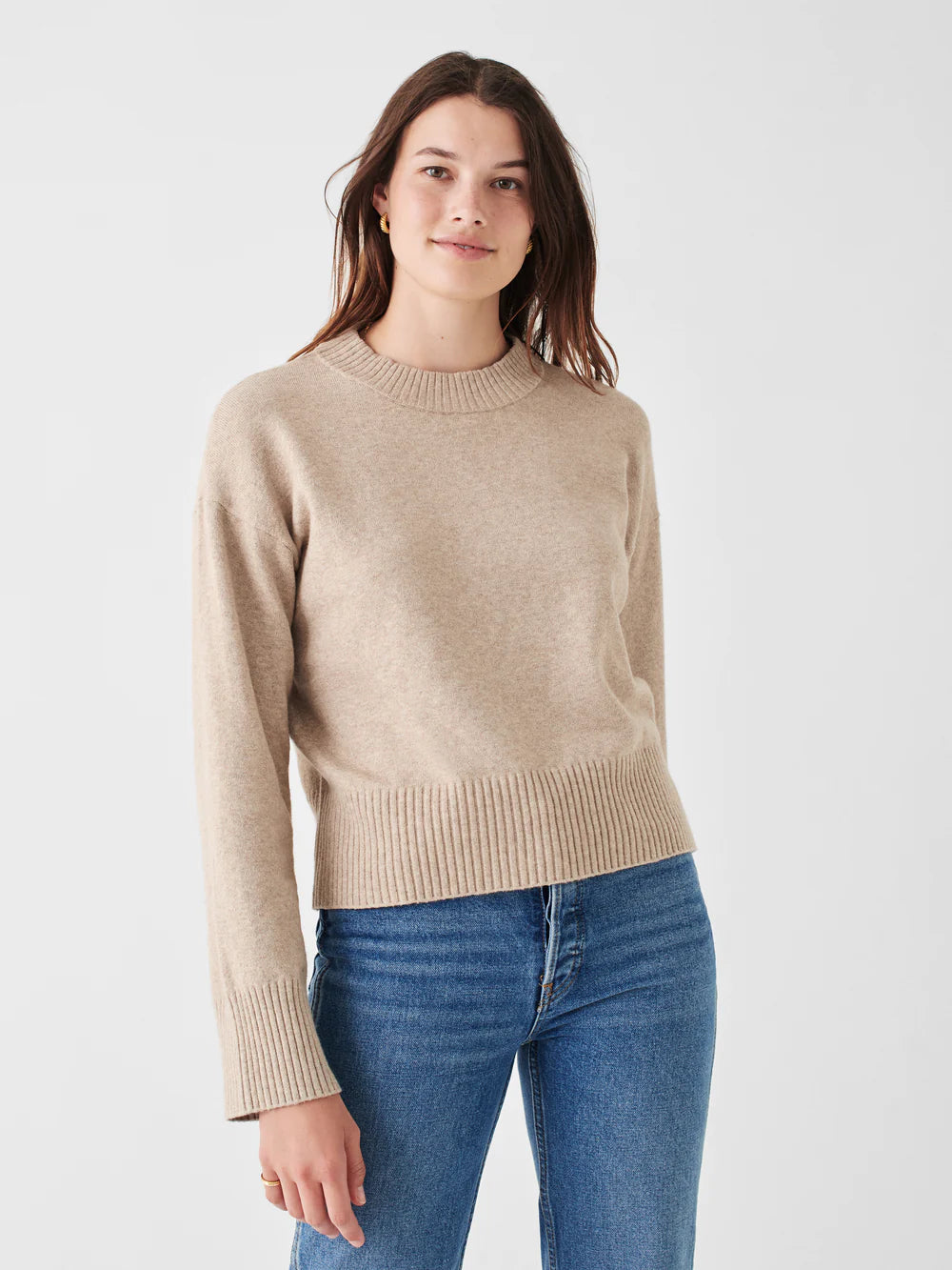 Oatmeal heather sweater sale