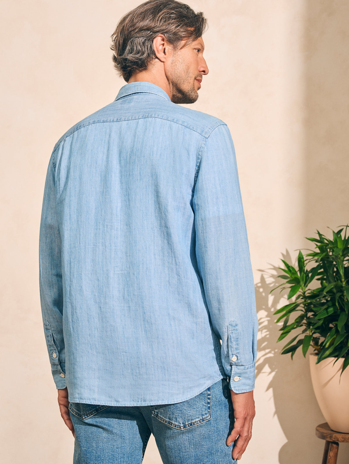 The Tried And True Chambray Shirt - Vintage Indigo