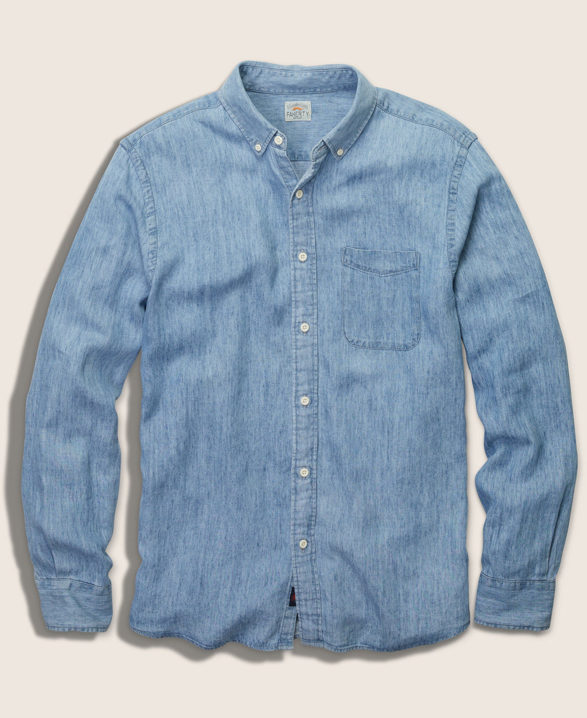 The Tried And True Chambray Shirt - Vintage Indigo