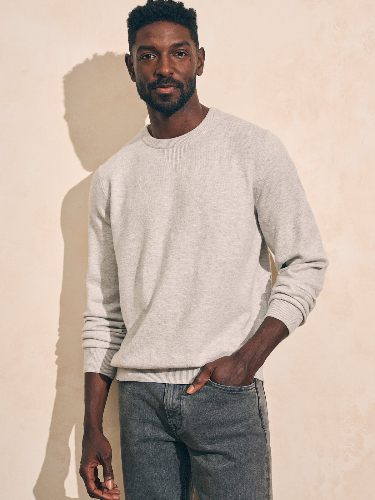 Jackson Crew Sweater - Ivory Ice Heather