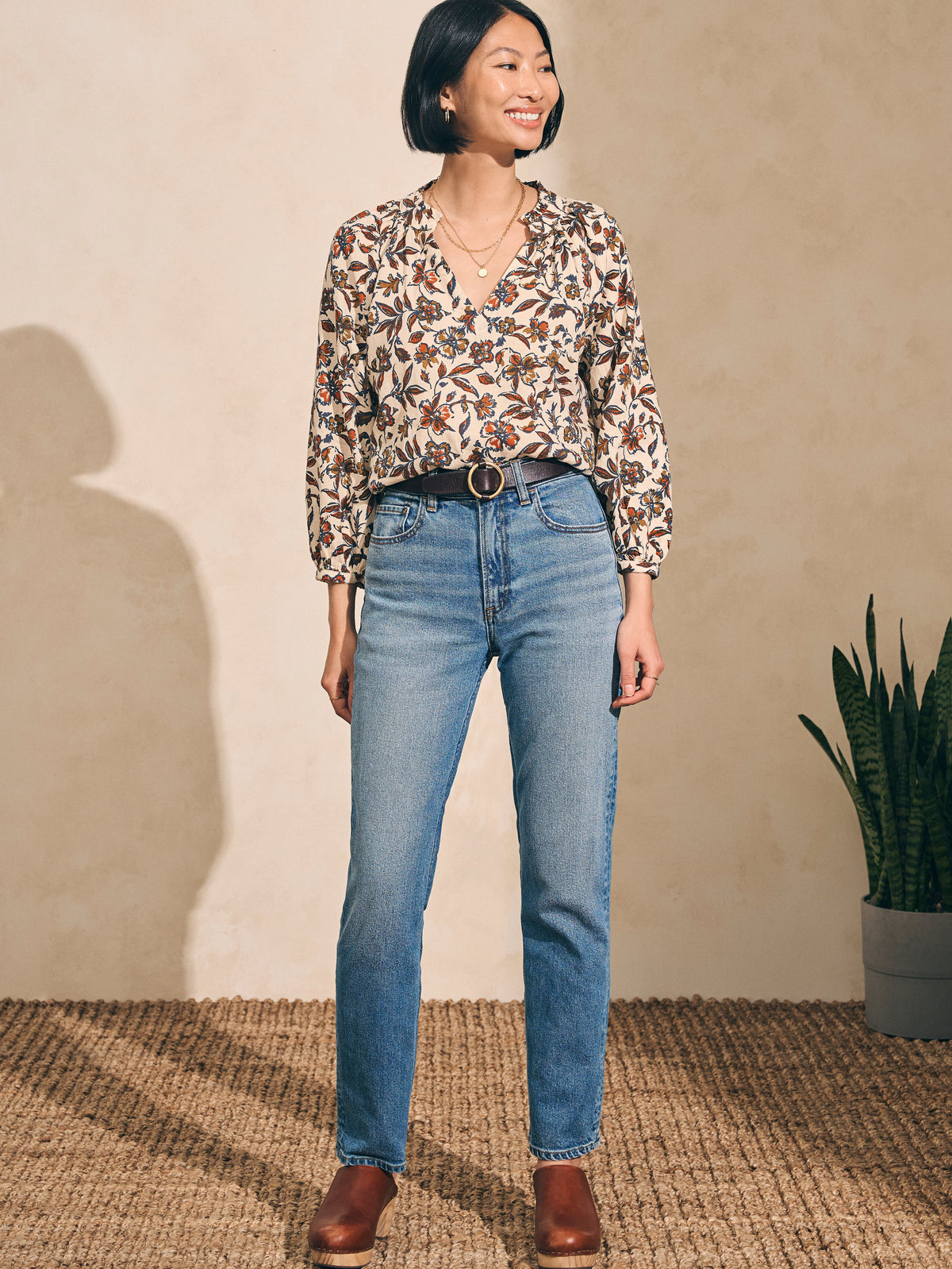 Portia Top - Indee Floral