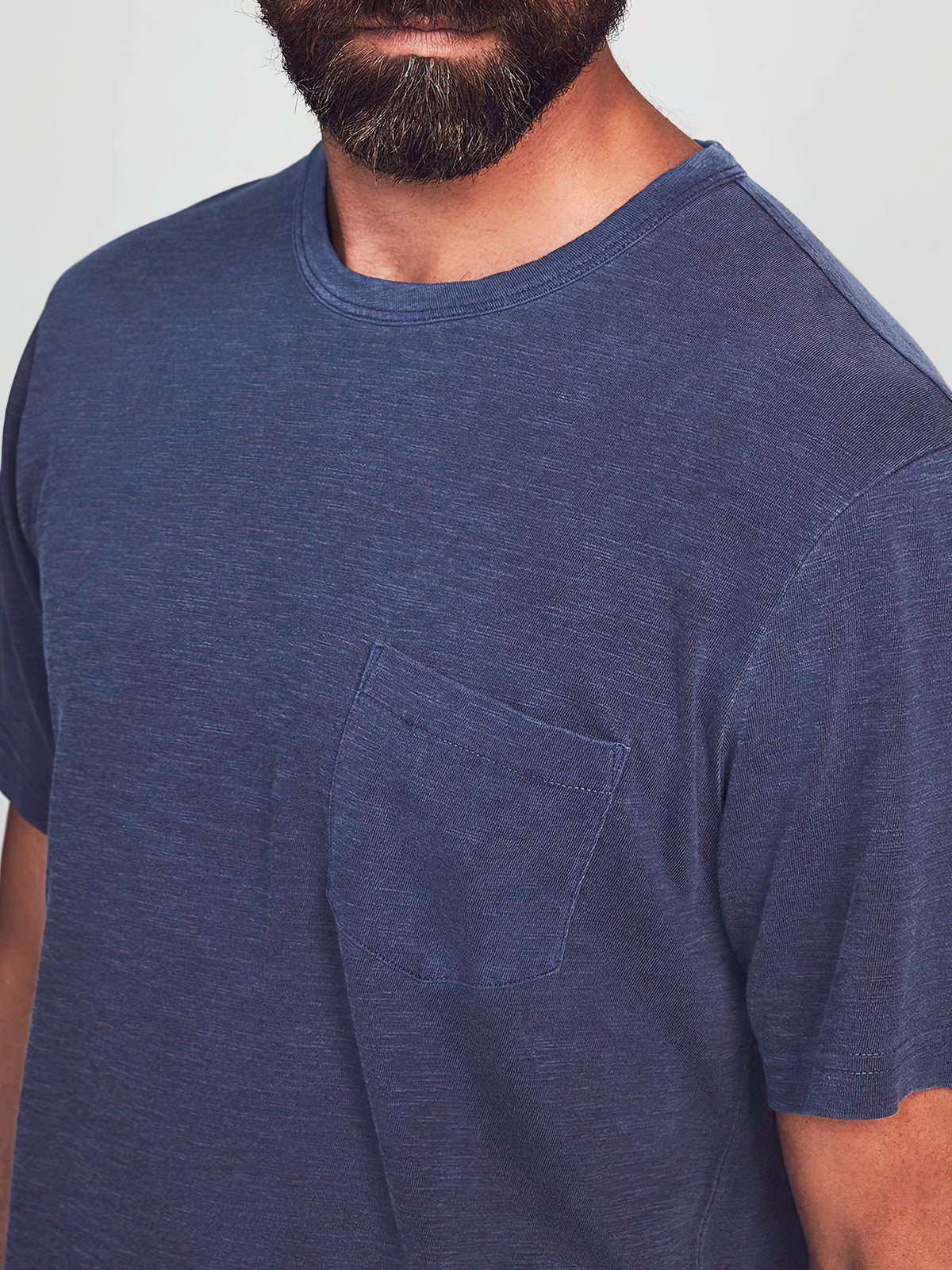 Sunwashed Pocket Tee - Navy