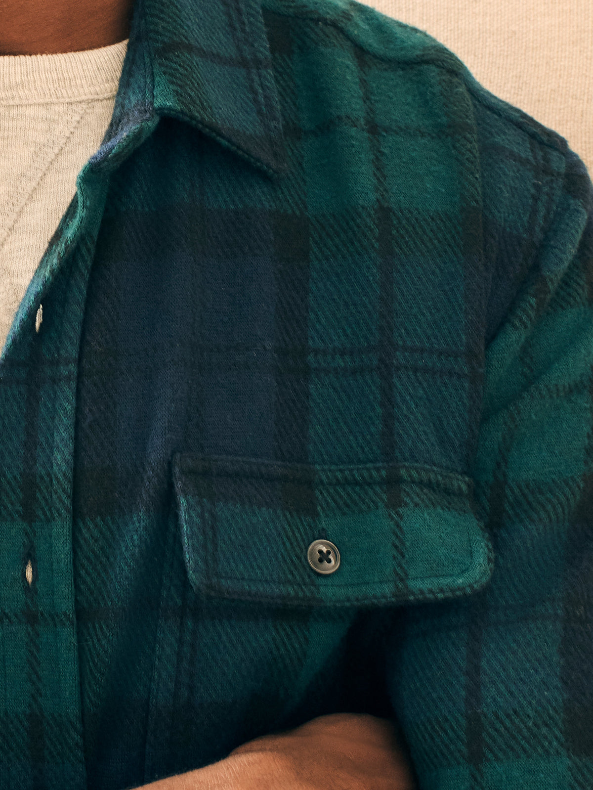 Legend™ Sweater Shirt - Blackwatch Plaid