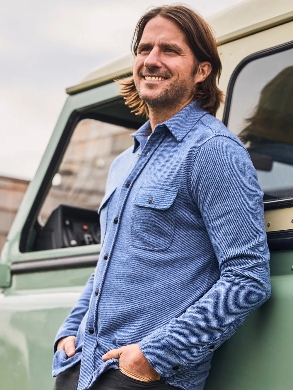 Legend™ Sweater Shirt - Glacier Blue Twill