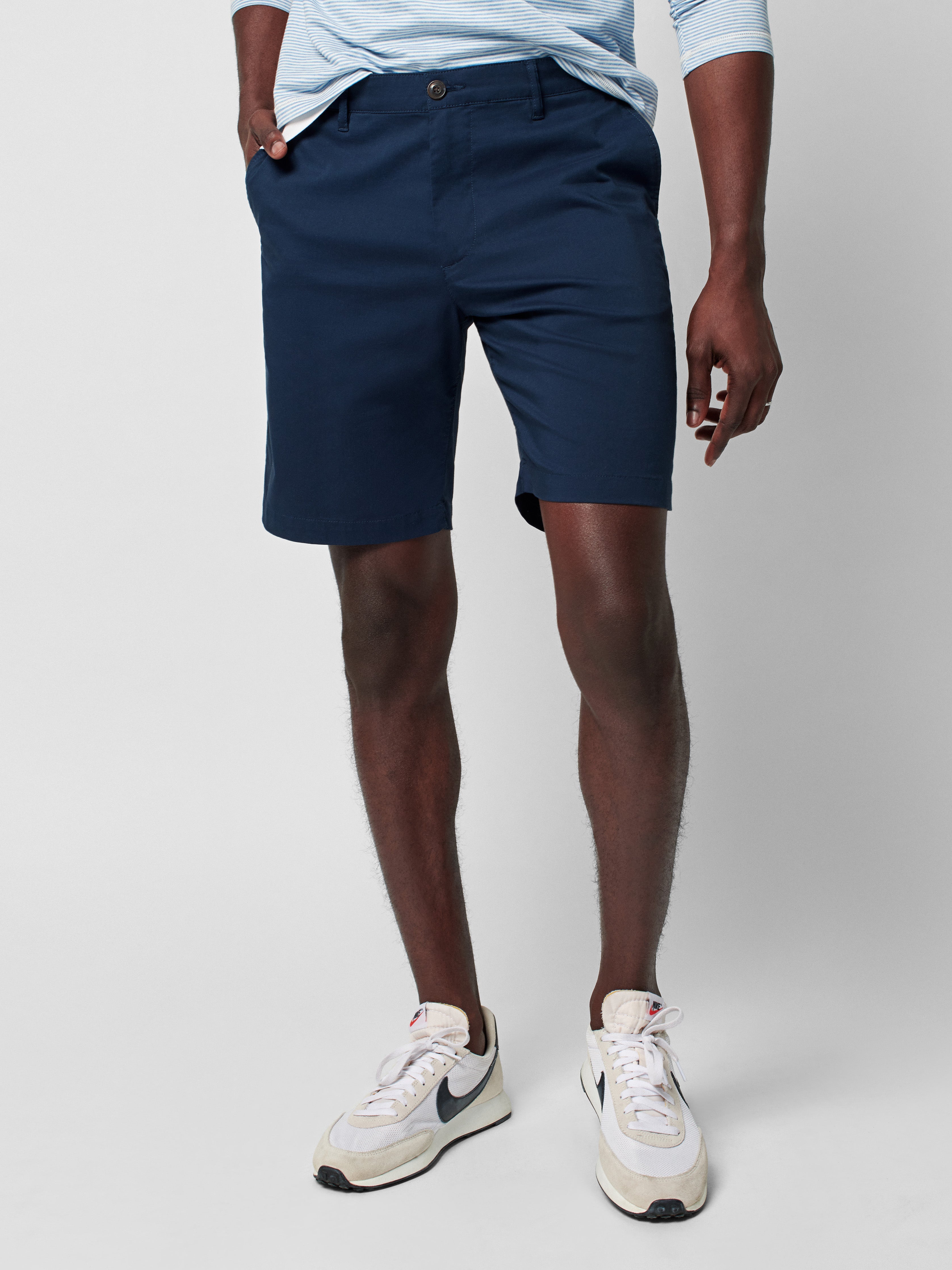 Movement™ Chino Short - Navy - (9" Inseam)