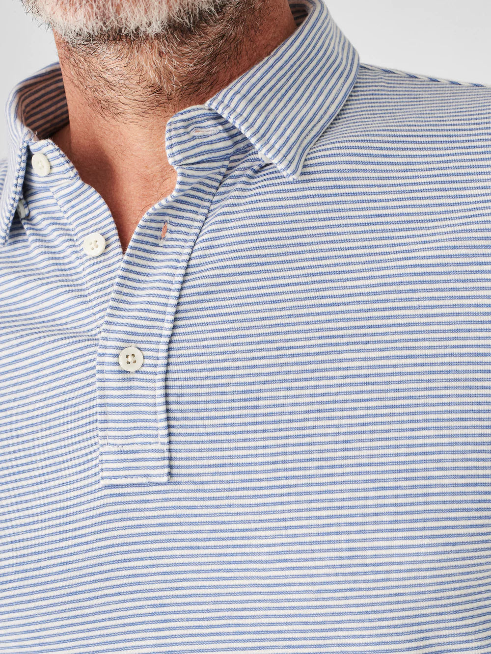 Movement™ Long Sleeve Polo - Madaket Stripe