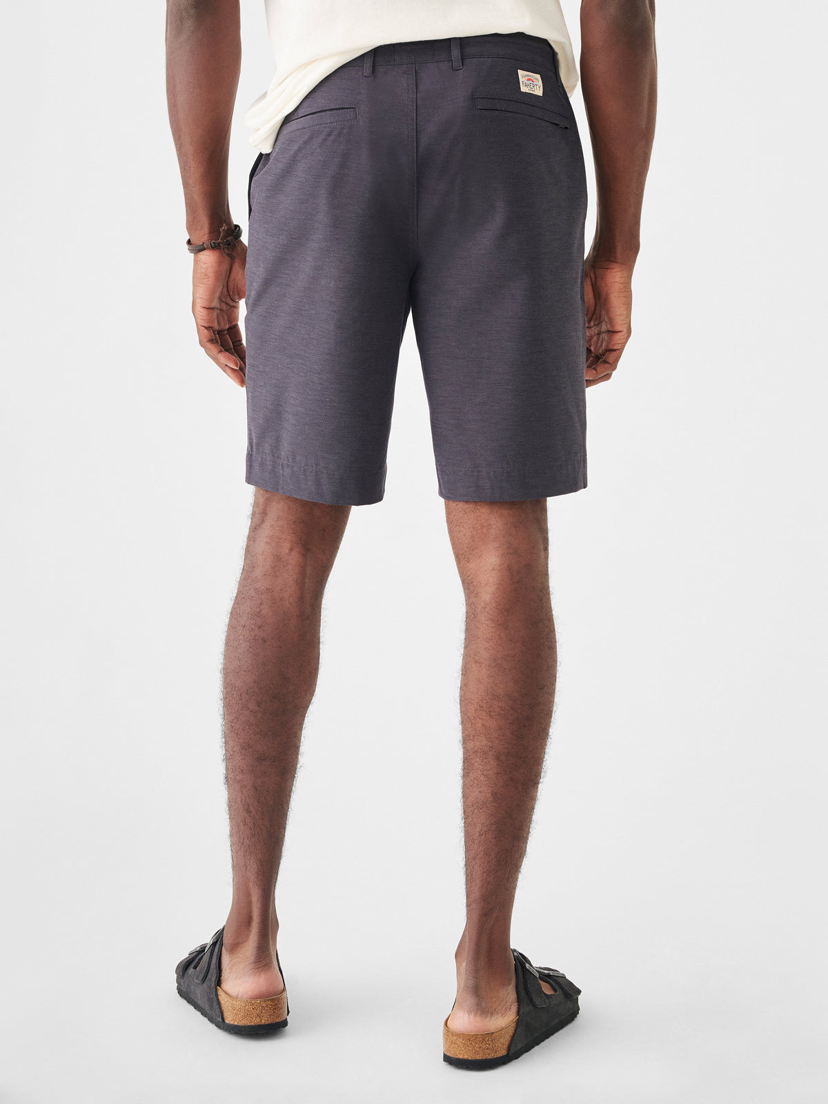 The Belt Loop All Day Shorts (9&quot;) By Faherty In Charcoal