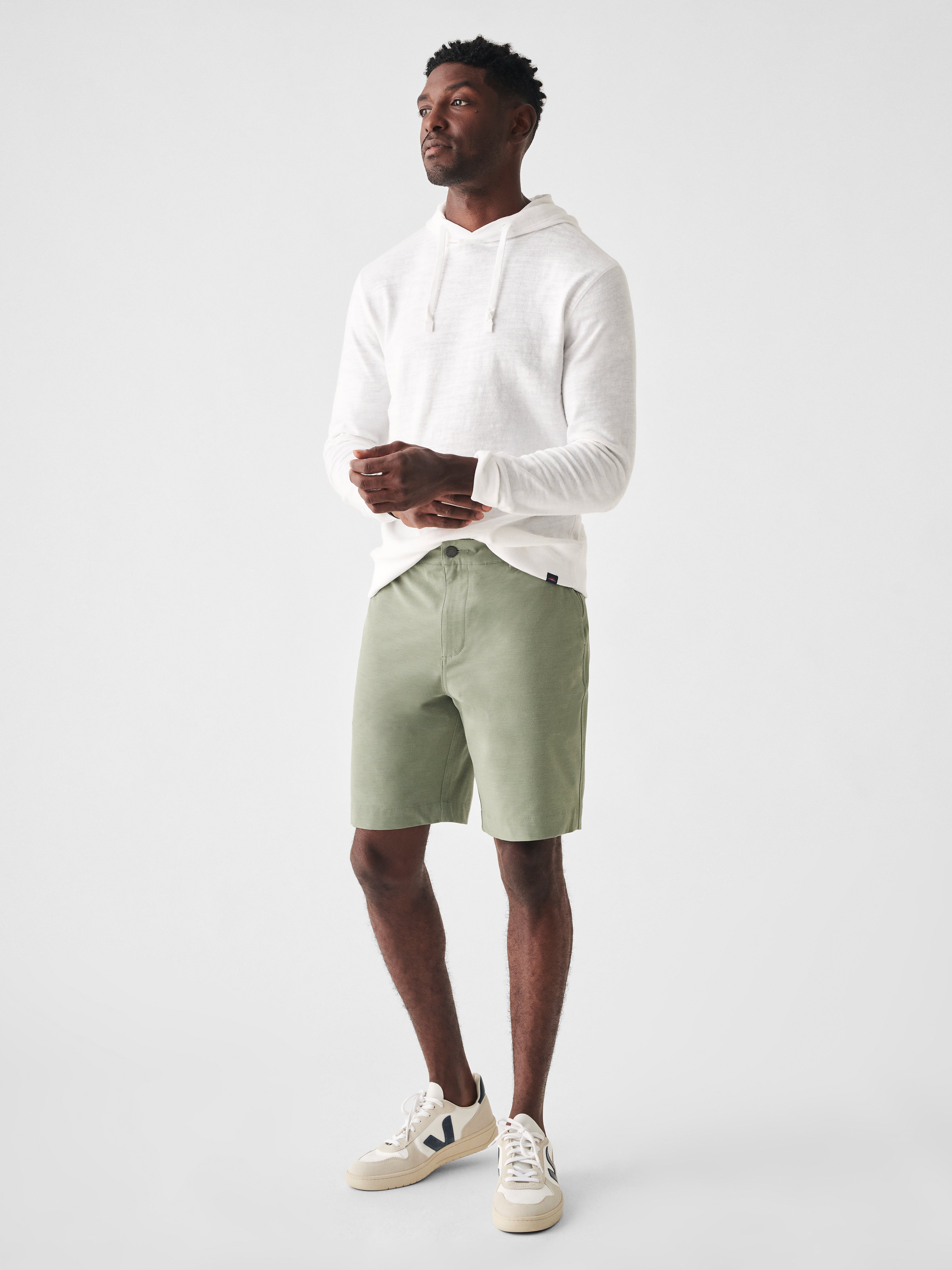 All Day Shorts - Olive - (9" Inseam)