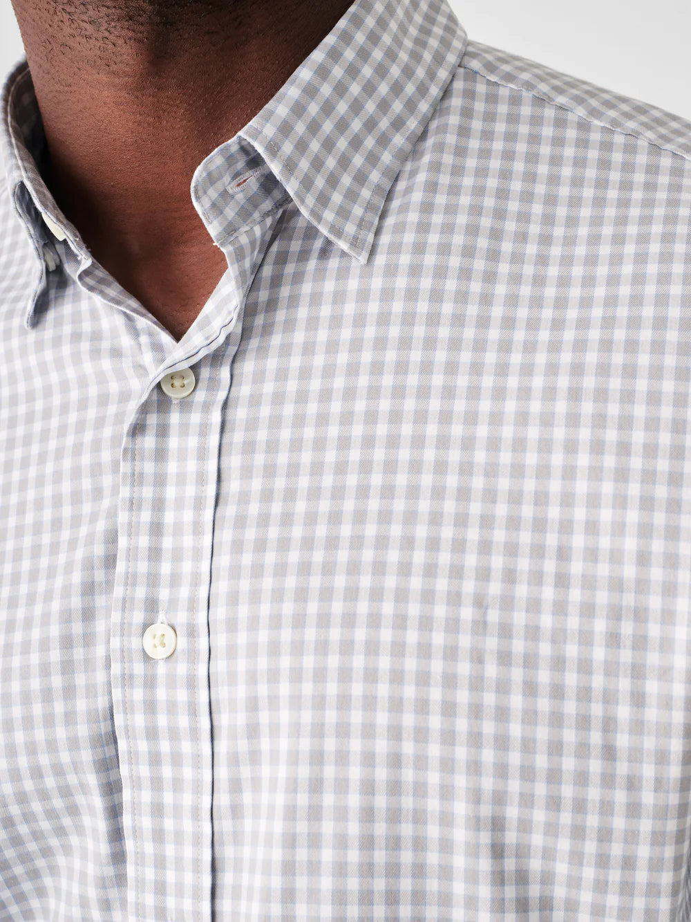 The Movement Shirt™ - Grey Sky Gingham