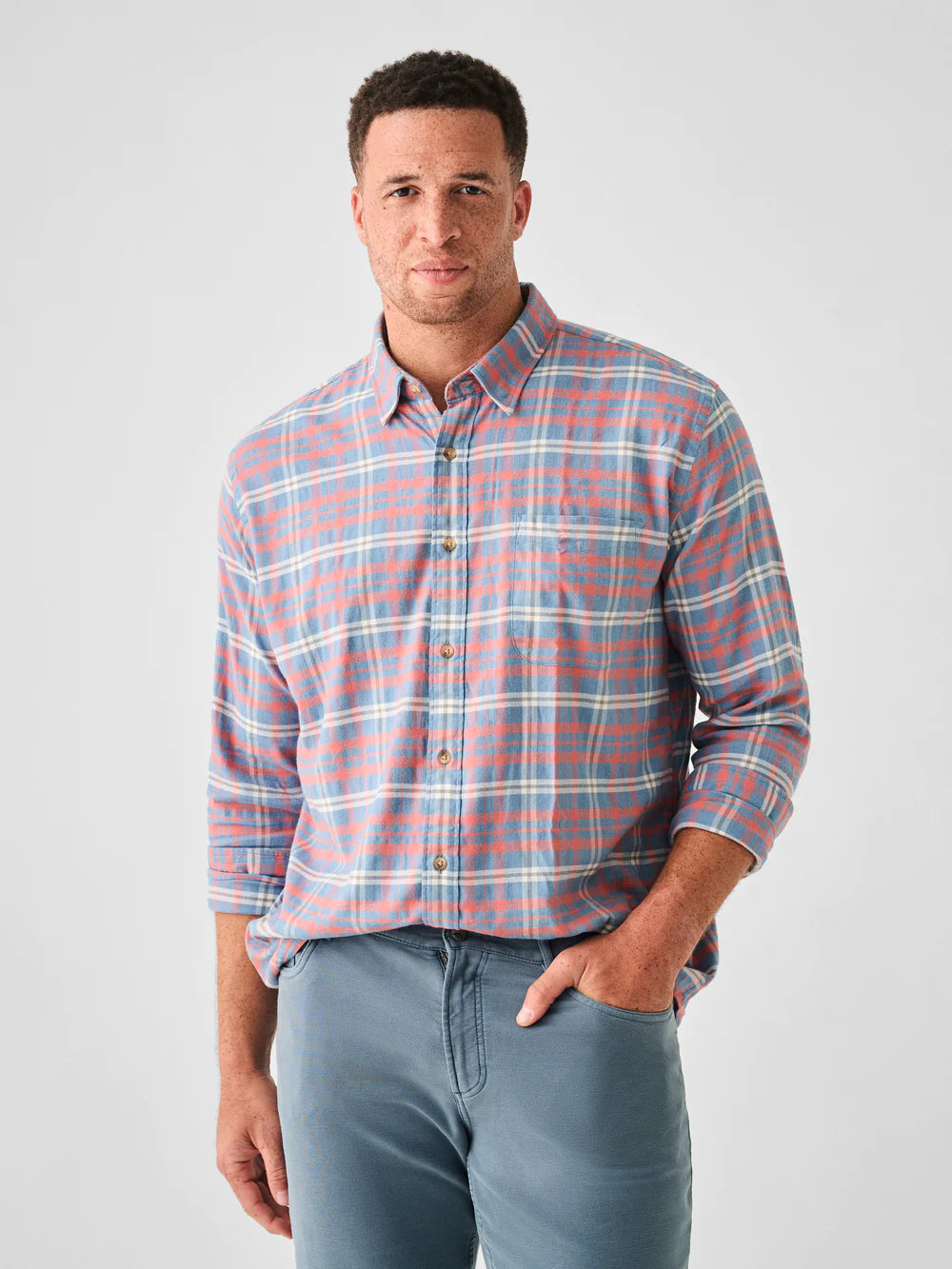 Lightweight Movement™ Flannel - Niagara River Plaid