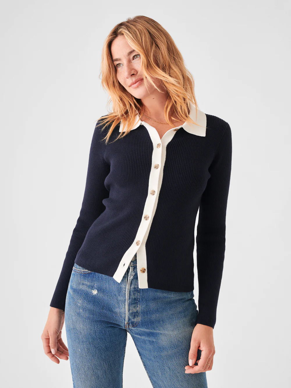 Mikki Cardigan - Navy