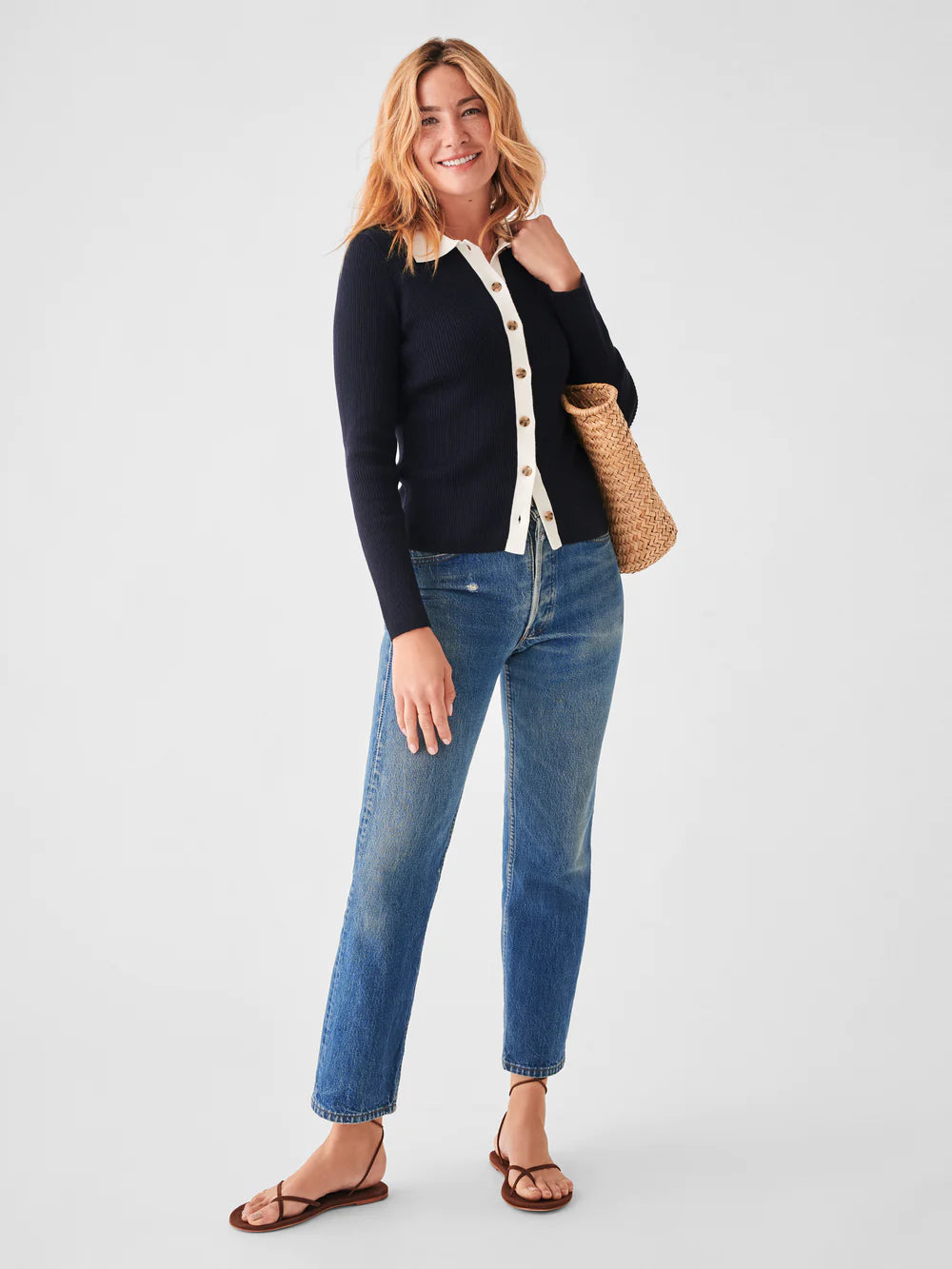 Mikki Cardigan - Navy