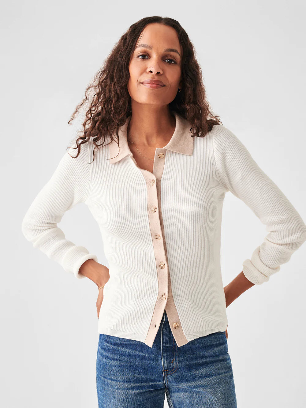 Mikki Cardigan - White