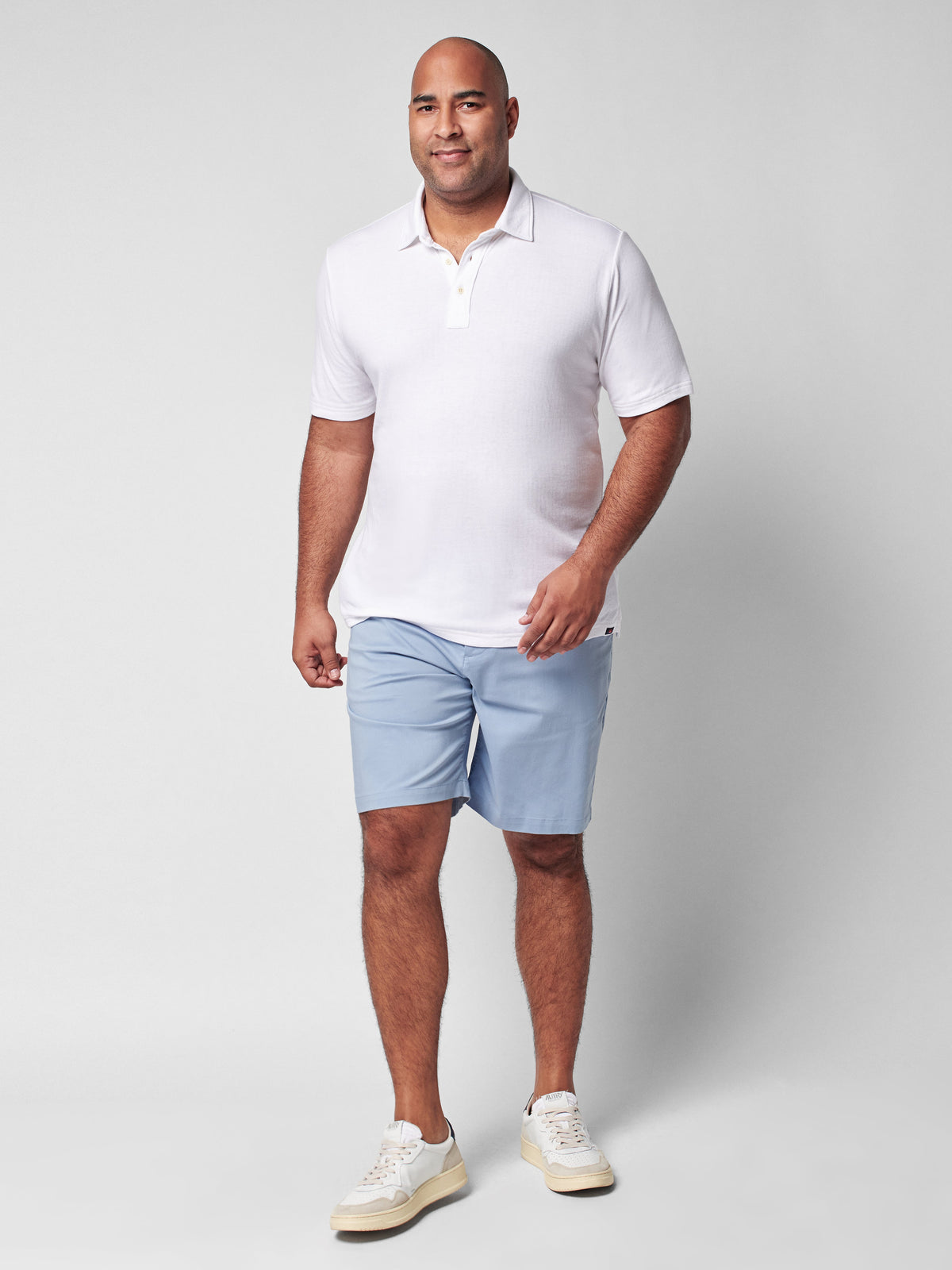 Cloud Short Sleeve Polo - White