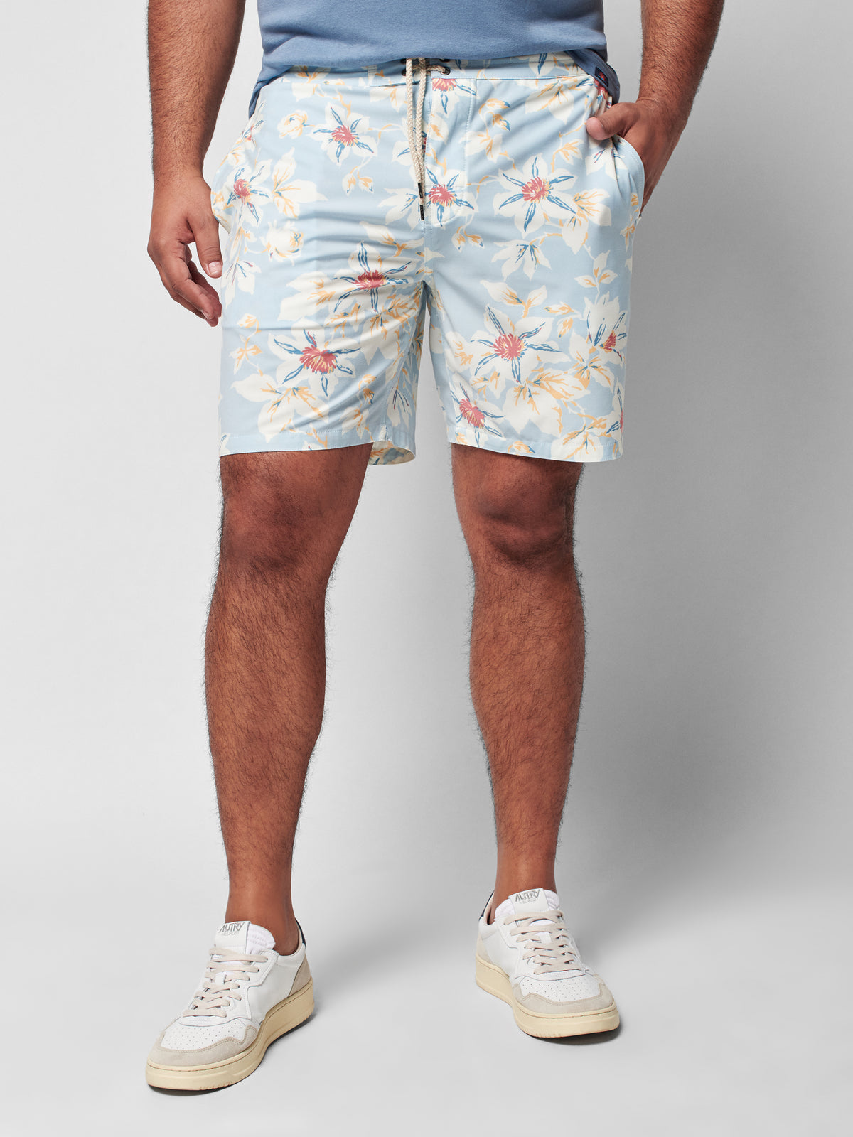 Classic Boardshort (7&quot;) - Blue Sky Floral