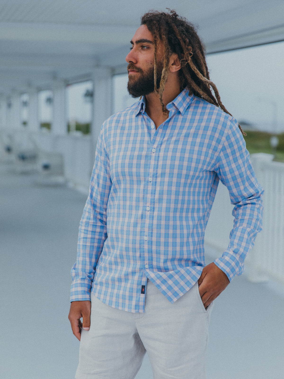 The Movement Shirt - Bay Reef Check