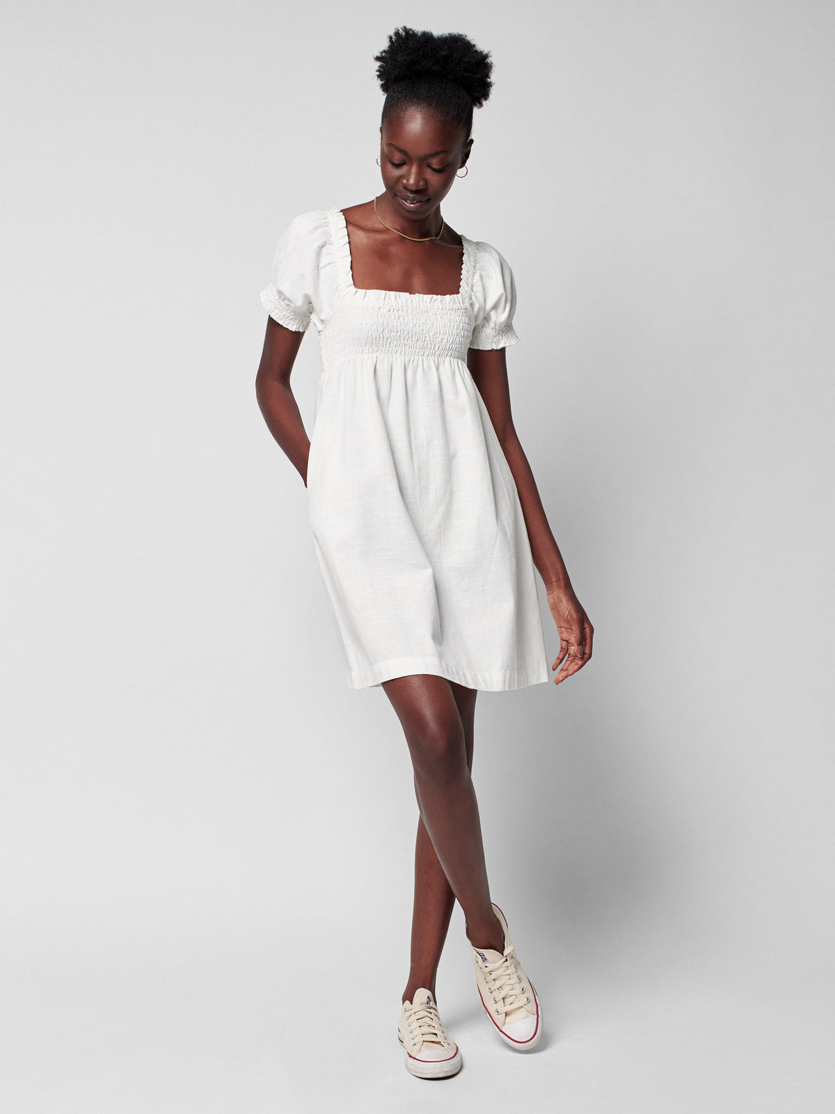 Ramona Dress - Egret