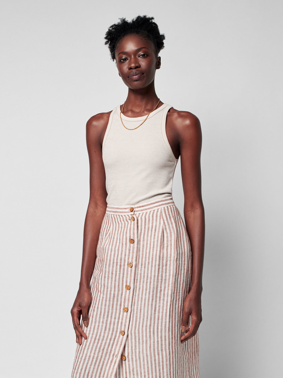 Striped skirt outlet australia