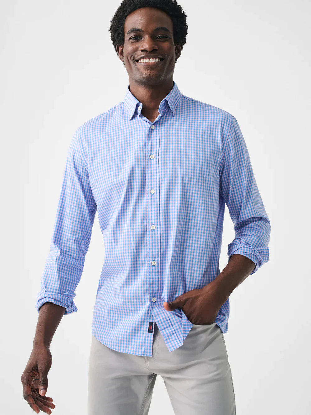 The Movement Shirt - Pacific Lilac Gingham